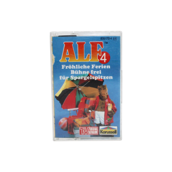 Alf Hörspielkassette Folge 4 - Fröhliche ferien Bühne frei für Spargelspitzen